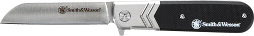 S&W Executive Barlow Spring Assisted 2.5" Blade Pocket Knife with Clip