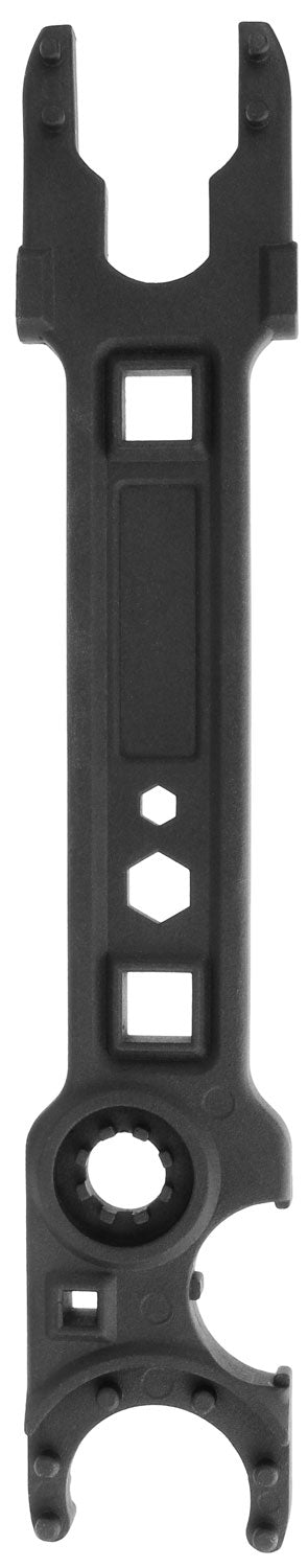 TacFire TL022 Black Steel AR Armorer's Combo Wrench 5.56 and .308 Barrel Nut Castle Nut Delta Ring Tool