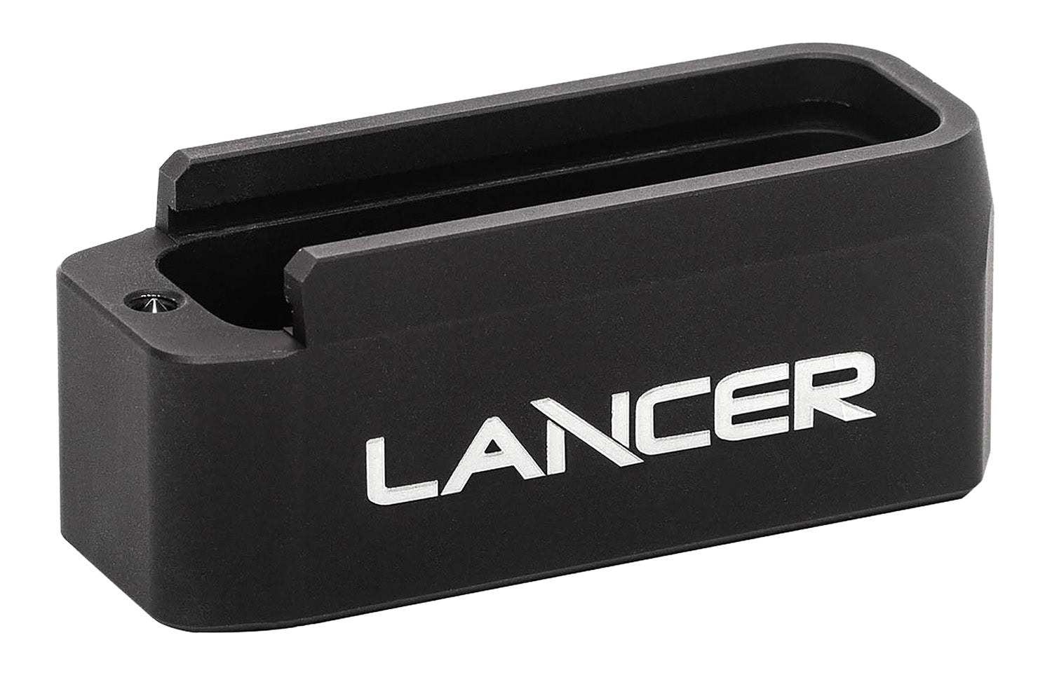 Lancer EXTBP06BLK L5AWM 6-Round Extended Base Pad Black Aluminum