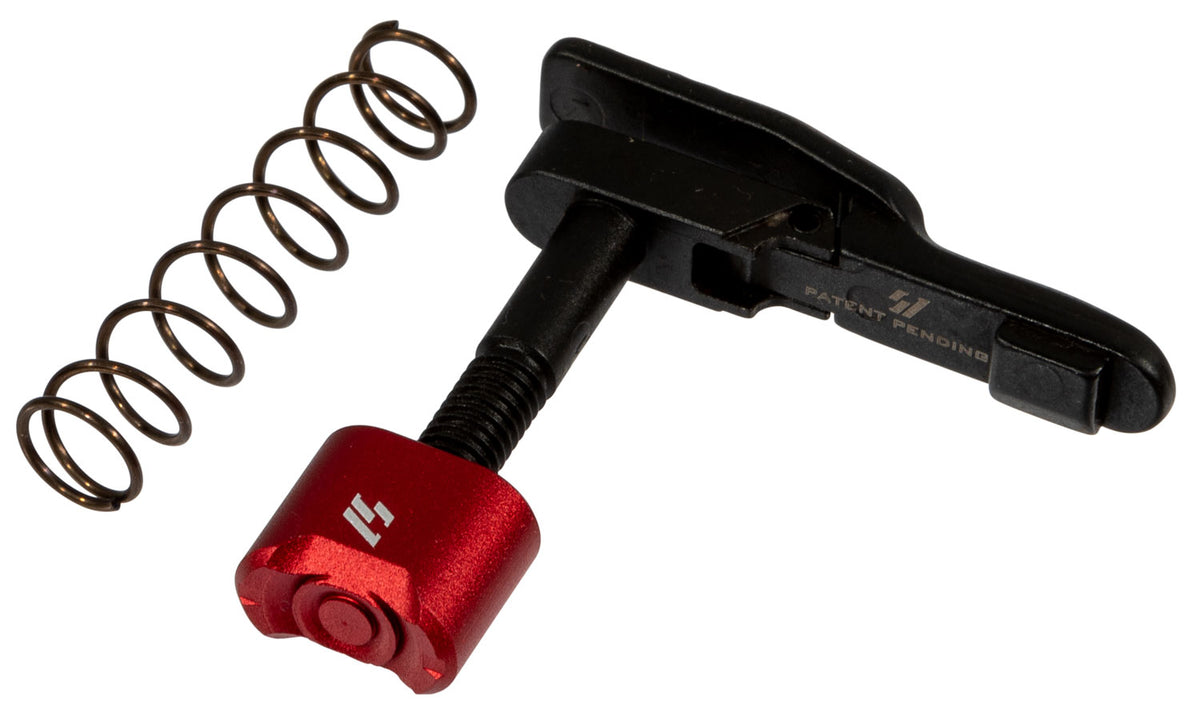 Strike Industries AR-15/M16 Mil-Spec Red Aluminum Ambidextrous Magazine Catch Release