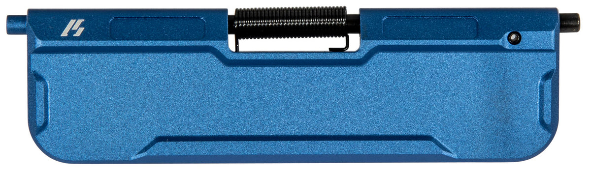 Strike Industries AR-15 M4 M16 Blue Billet Aluminum Ultimate Dust Cover with Noise Reduction
