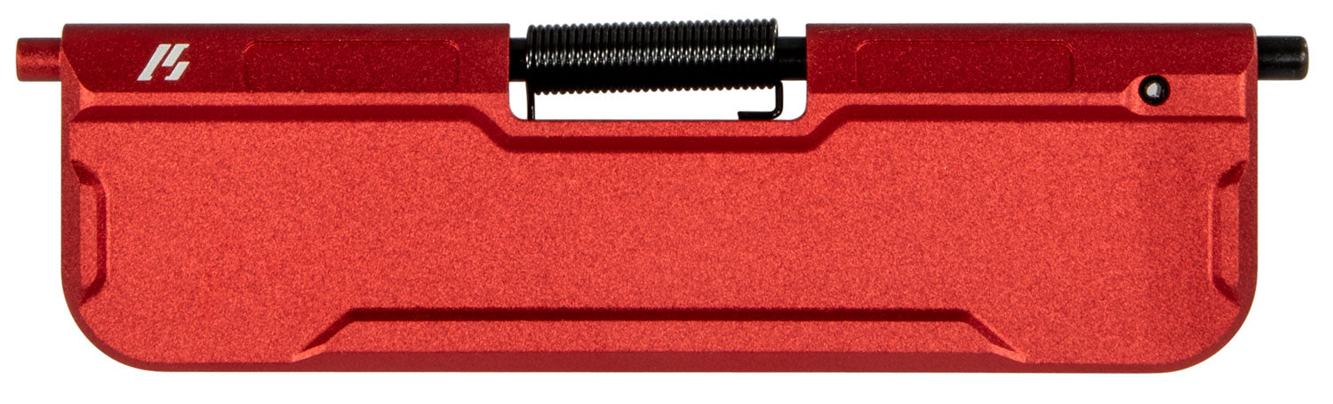 Strike Industries AR-15 M4 M16 Red Billet Aluminum Ultimate Dust Cover with Noise Reduction