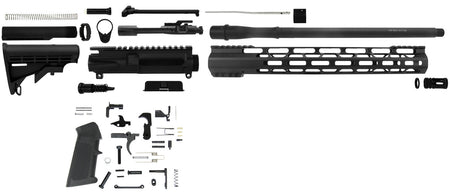 TacFire AR Rifle Build Kit 300 Blackout SSRK300LPK Black Nitride 1/2"-28 TPI Sports South Exclusive