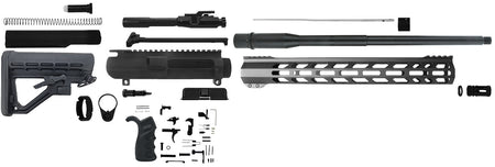 TacFire AR-10 308 Win 18" Rifle Build Kit SSRK308LPK18BN Black Nitride Aluminum Sports South Exclusive