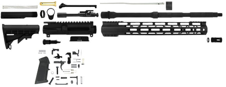 TacFire AR Rifle Build Kit 223 Rem/5.56 NATO SSRK556LPK Unassembled Lower Parts Kit Included