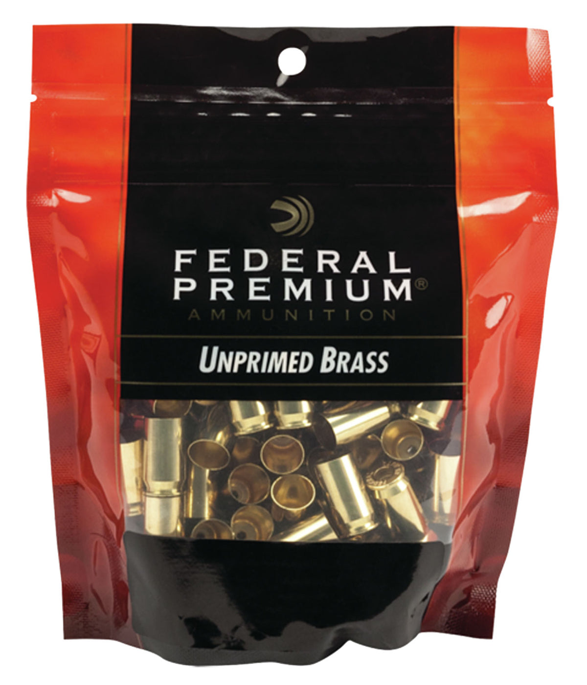 Federal PH40UPB100 Gold Medal 40 S&W Unprimed Handgun Brass Cases 100 Per Bag