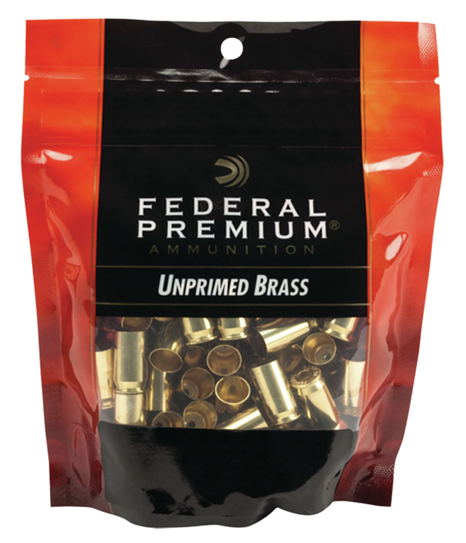 Federal PH40UPB100 Gold Medal 40 S&W Unprimed Handgun Brass Cases 100 Per Bag