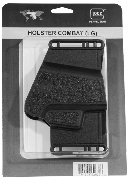 Glock HO02639 Sport/Combat OWB Ambidextrous Black Polymer Belt Holster Glock 10mm/.45ACP/.45GAP
