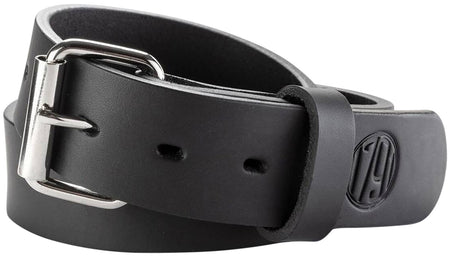 1791 Gunleather 01 Stealth Black Leather Gun Belt 36/40 1.5" Buckle