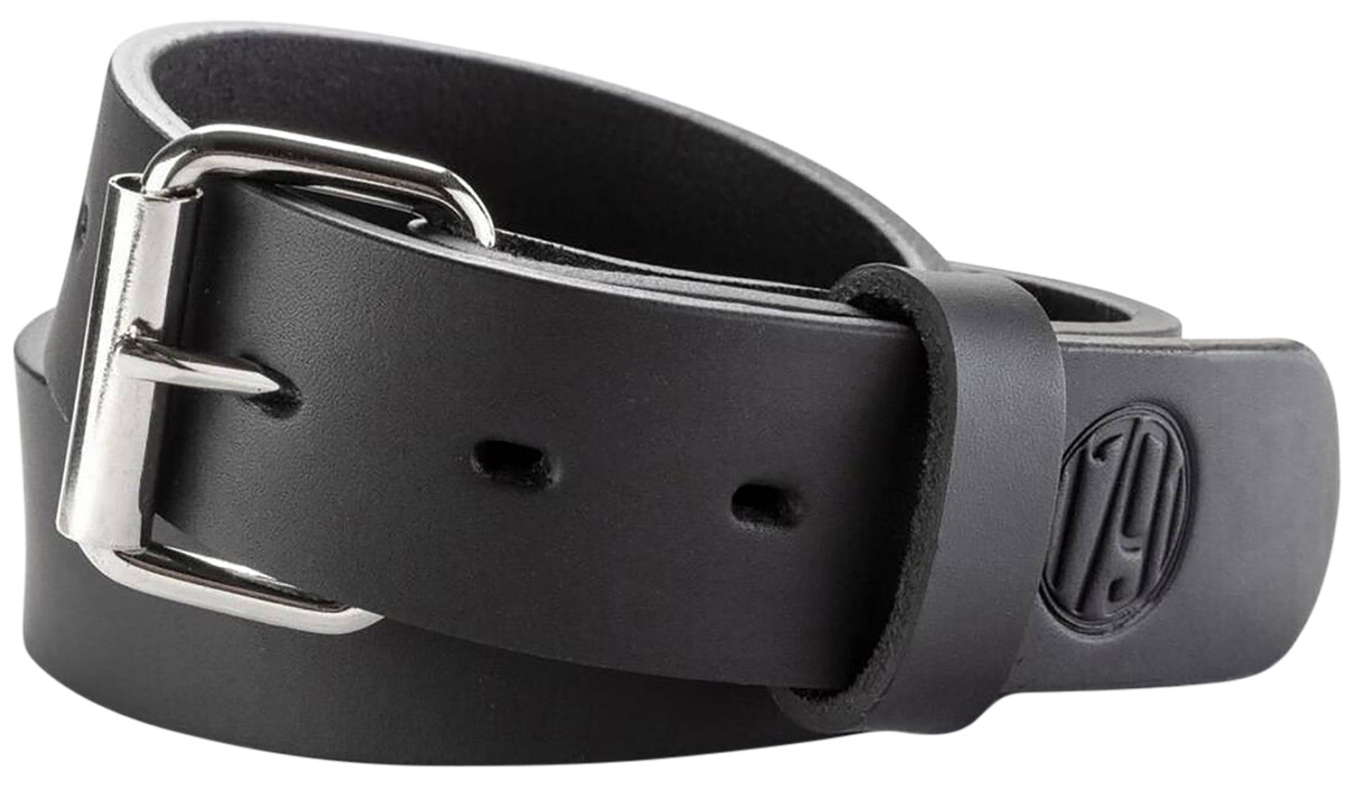 1791 Gunleather 01 Stealth Black Leather Gun Belt 38/42 1.5" Buckle