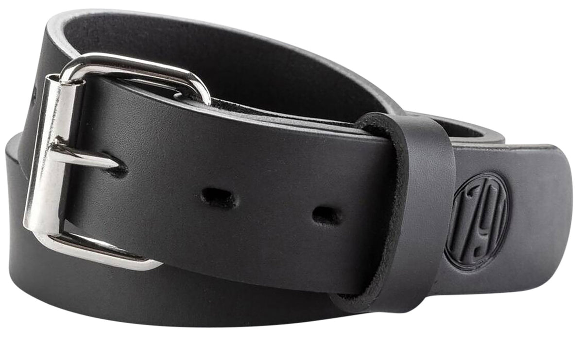 1791 Gunleather 01 Stealth Black Leather Gun Belt 40/44 1.5" Buckle