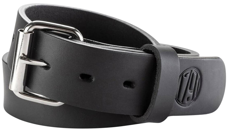 1791 Gunleather 01 Stealth Black Leather Gun Belt 40/44 1.5" Buckle