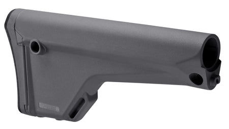 Magpul MAG404-GRY MOE Rifle Stock Fixed Gray Synthetic AR-15/M16/M4 with QD Mounts
