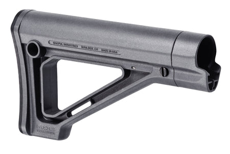 Magpul MAG480-GRY MOE Non-Collapsing Carbine Stock Stealth Gray for AR-15/M4 Mil-Spec