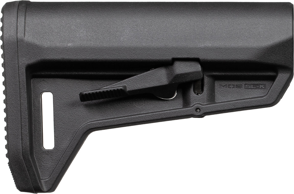 Magpul MAG626-BLK MOE SL-K Compact Carbine Buttstock Black for AR-15/M4 Mil-Spec Tube
