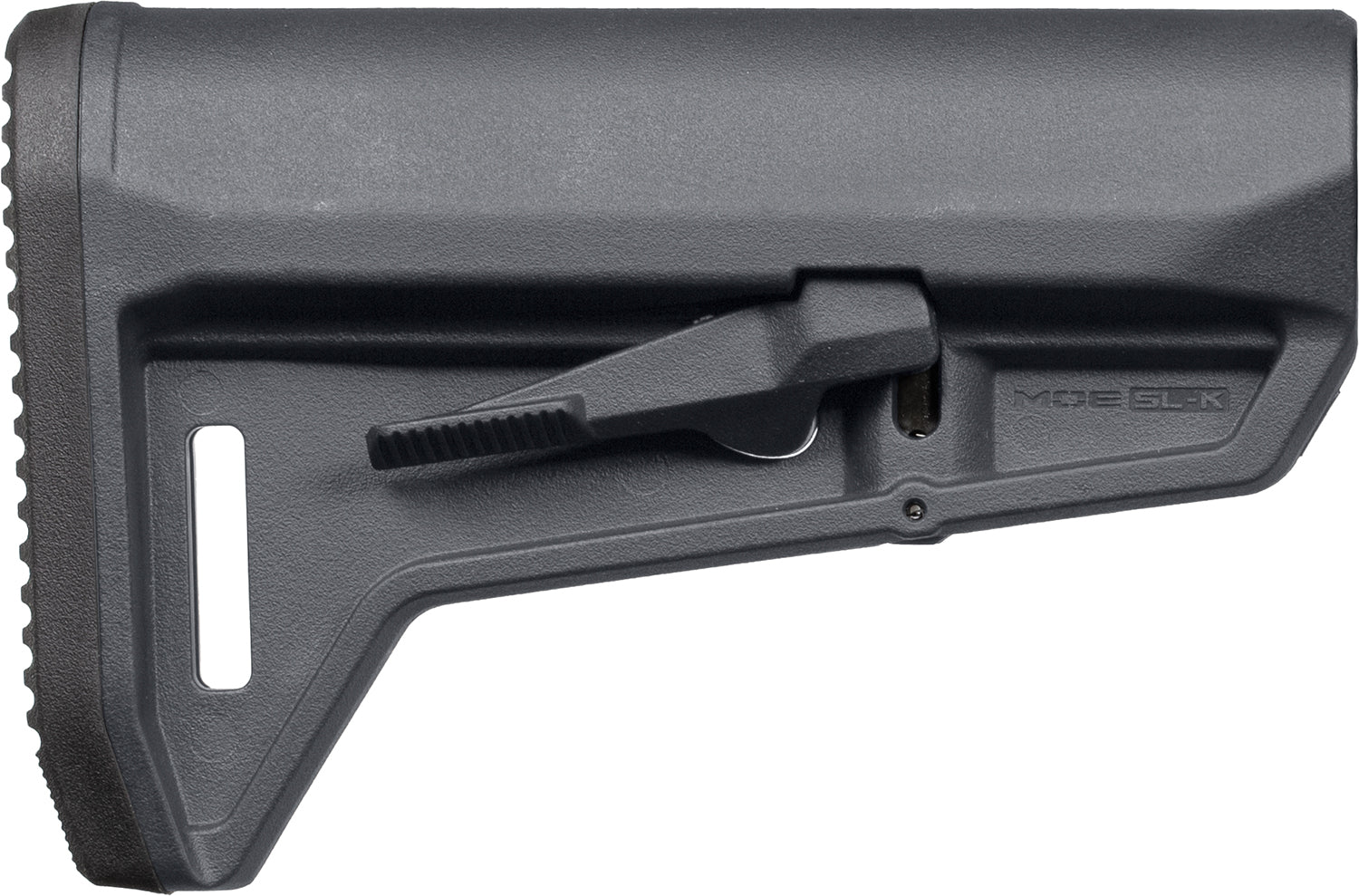 Magpul MAG626-GRY MOE SL-K Compact Carbine Buttstock Stealth Gray for AR-15/M4 Mil-Spec Tube