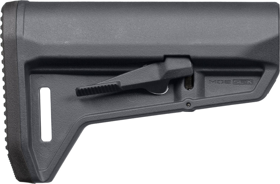 Magpul MAG626-GRY MOE SL-K Compact Carbine Buttstock Stealth Gray for AR-15/M4 Mil-Spec Tube