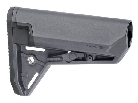 Magpul MAG653-GRY MOE SL-S Collapsible Storage Buttstock Stealth Gray for AR-15/M4 Mil-Spec