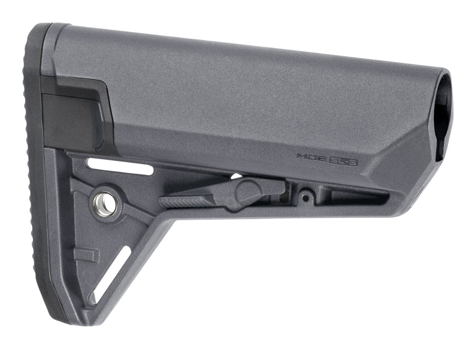 Magpul MAG653-GRY MOE SL-S Collapsible Storage Buttstock Stealth Gray for AR-15/M4 Mil-Spec