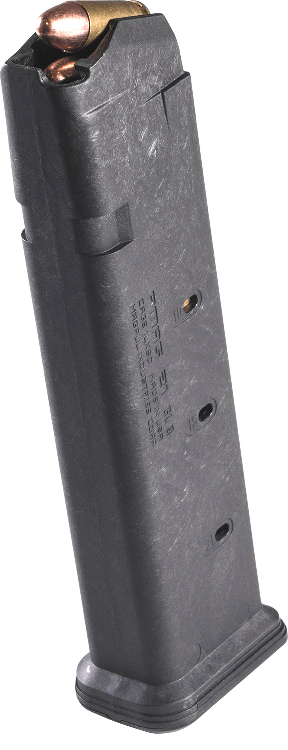 Magpul MAG661BLK PMAG GL9 21-Round 9mm Luger Glock 9mm Compatible Handgun Magazine Black Polymer