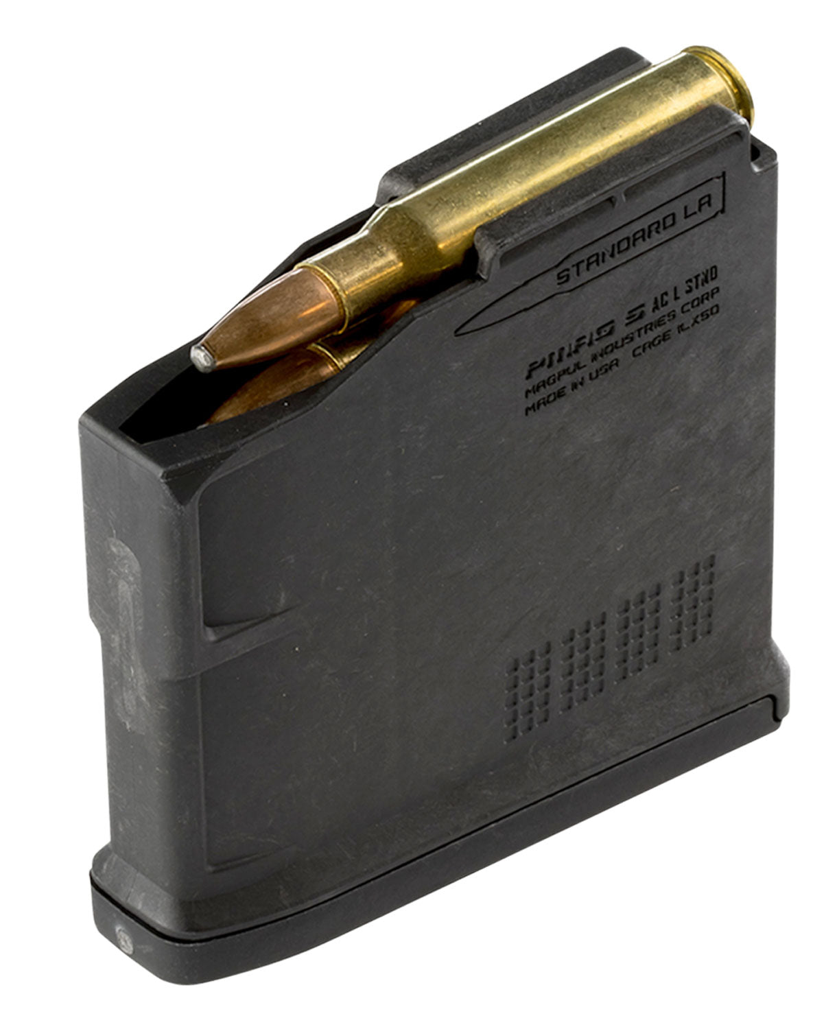 Magpul PMAG 5 AC L Standard AICS Long Action Magazine 30-06 / 280 Rem / 25-06 Rem Black Polymer