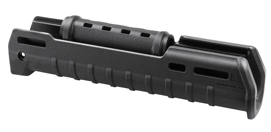 Magpul MAG680-BLK Zhukov-U Black Polymer Handguard with Aluminum Chassis AK Platform