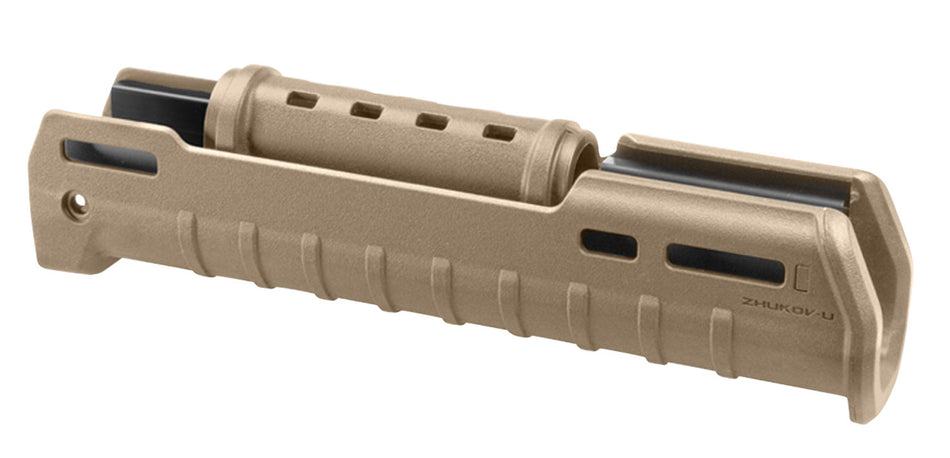 Magpul MAG680-FDE Flat Dark Earth ZHUKOV-U AK Handguard Polymer Outer Aluminum Chassis M-LOK Compatible 10.20"