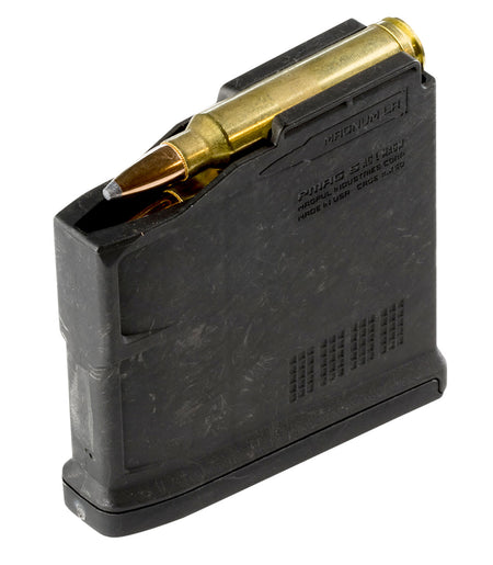 Magpul PMAG 5 AC L Magnum AICS 257 Wthby / 300 Win Mag / 270 Wthby Long Action Magazine Black Polymer