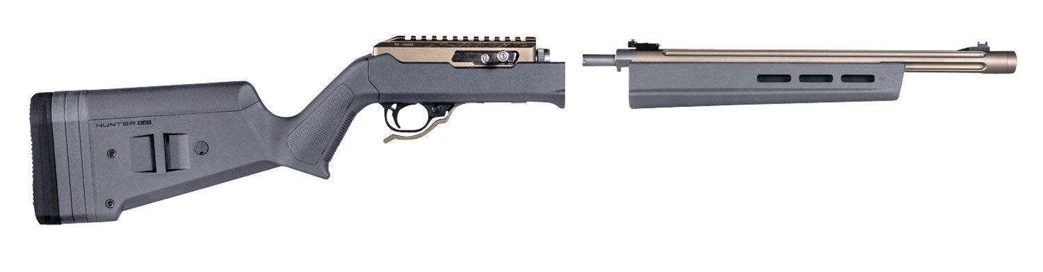 Magpul MAG760 Hunter X-22 Ruger 10/22 Takedown Stock Gray Polymer Adjustable LOP
