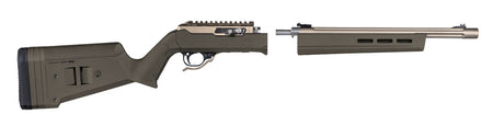 Magpul MAG760-ODG Hunter X-22 OD Green Polymer Chassis for Ruger 10/22 Takedown