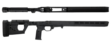 Magpul MAG802-BLK Pro 700 Black Folding Stock Precision Chassis for Rem 700 Short Action