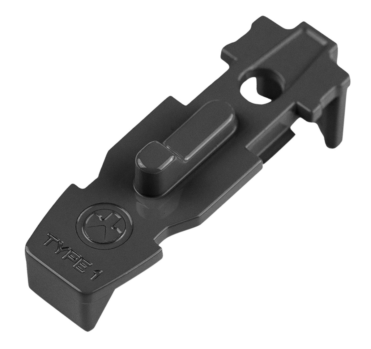 Magpul Tactile Lock-Plate Type 1 Single Ridge Black Polymer PMAG 10/20/30 AR M4 GEN M3 Floor Plate 5-Pack