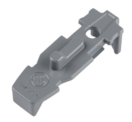 Magpul Tactile Lock-Plate Type 1 Single Ridge Stealth Gray Polymer PMAG 10/20/30 AR M4 GEN M3 Floor Plate 5-Pack
