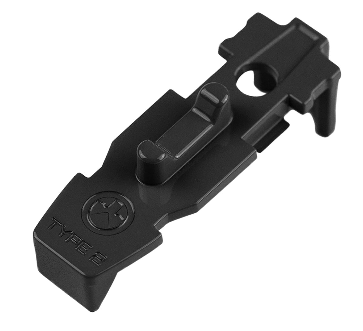 Magpul Tactile Lock-Plate Type 2 Double Ridge Black Polymer PMAG 10/20/30 AR M4 GEN M3 Floor Plate 5-Pack