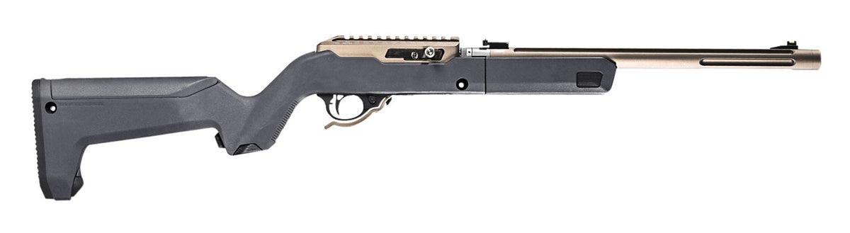 Magpul MAG808 X-22 Backpacker Ruger 10/22 Takedown Stock Gray Polymer with Storage