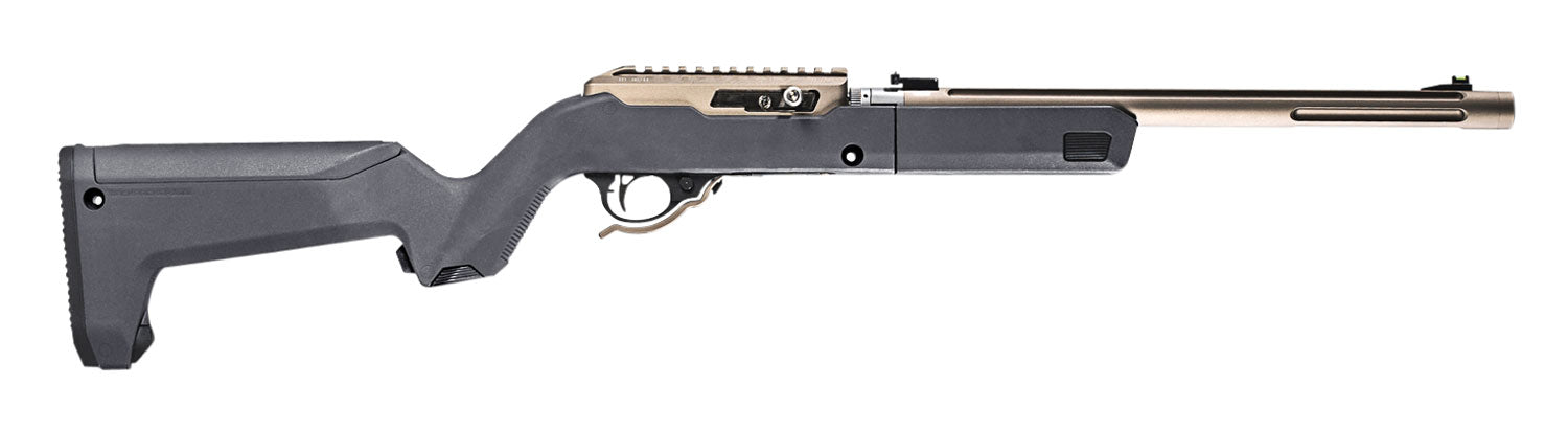 Magpul MAG808 X-22 Backpacker Ruger 10/22 Takedown Stock Gray Polymer with Storage