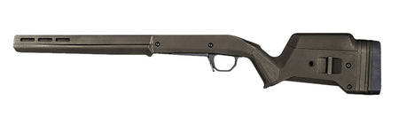 Magpul MAG931-ODG OD Green Synthetic Hunter American Stock Adj Comb Aluminum Bedding for Ruger American SA