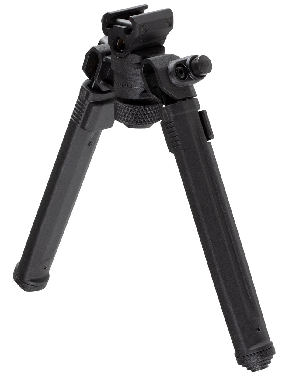 Magpul MAG941-BLK 1913 Picatinny Bipod, Black Anodized Aluminum, 6.80-10.30" Height Adjustment