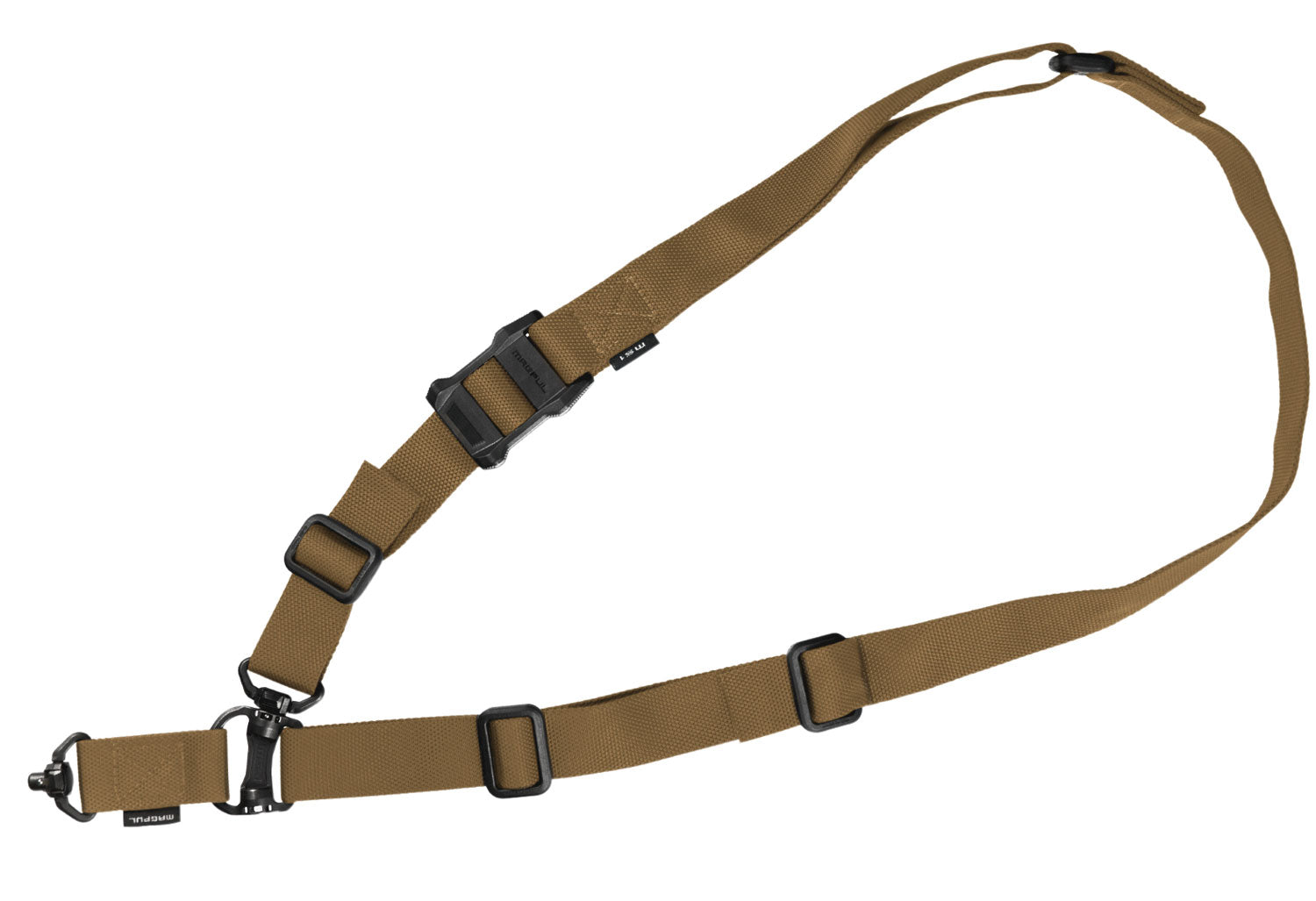 Magpul MAG953COY MS4 QDM Dual QD Rifle Sling Coyote Tan Nylon 48"-60" OAL
