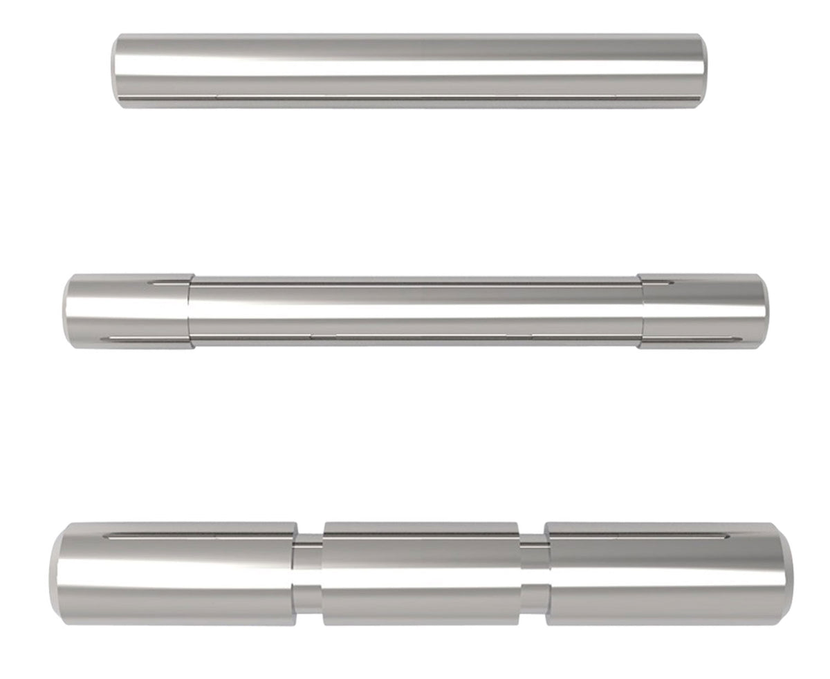 Cross Armory Dimpled 3 Pin Set for Glock Gen1-3 Silver Steel