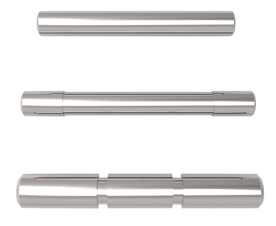 Cross Armory Dimpled 3 Pin Set for Glock Gen1-3 Silver Steel
