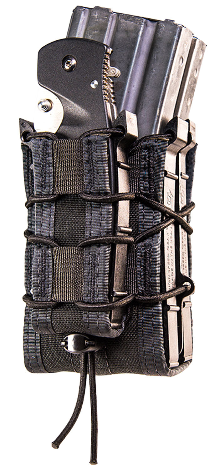High Speed Gear TACO X2RP 112RP0BK Triple Mag Pouch MOLLE Black Nylon Rifle Pistol Combo