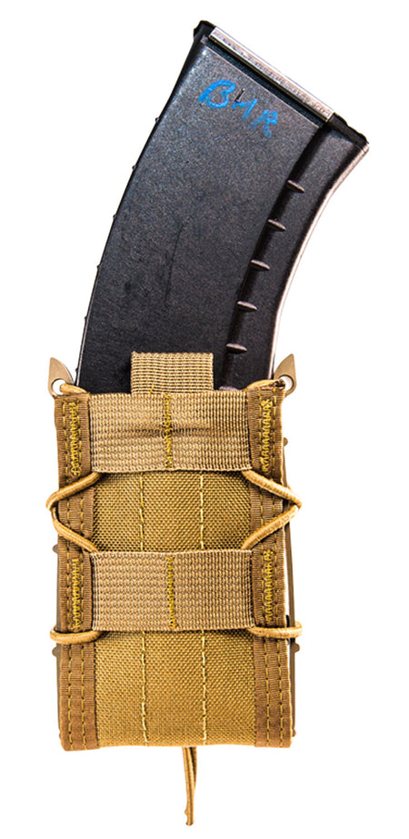 High Speed Gear TACO Rifle Mag Pouch Single Coyote Brown Cordura Nylon MOLLE