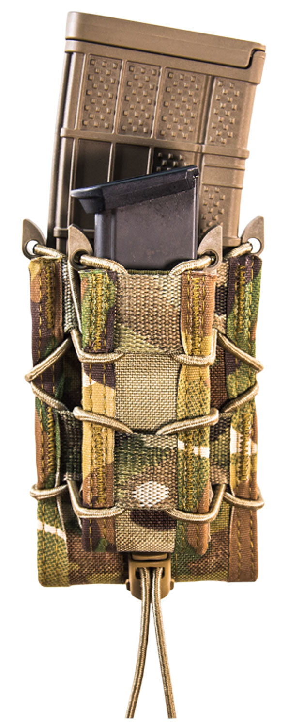 High Speed Gear Double Decker TACO Mag Pouch MultiCam Nylon Belt 2.25" Rifle Pistol