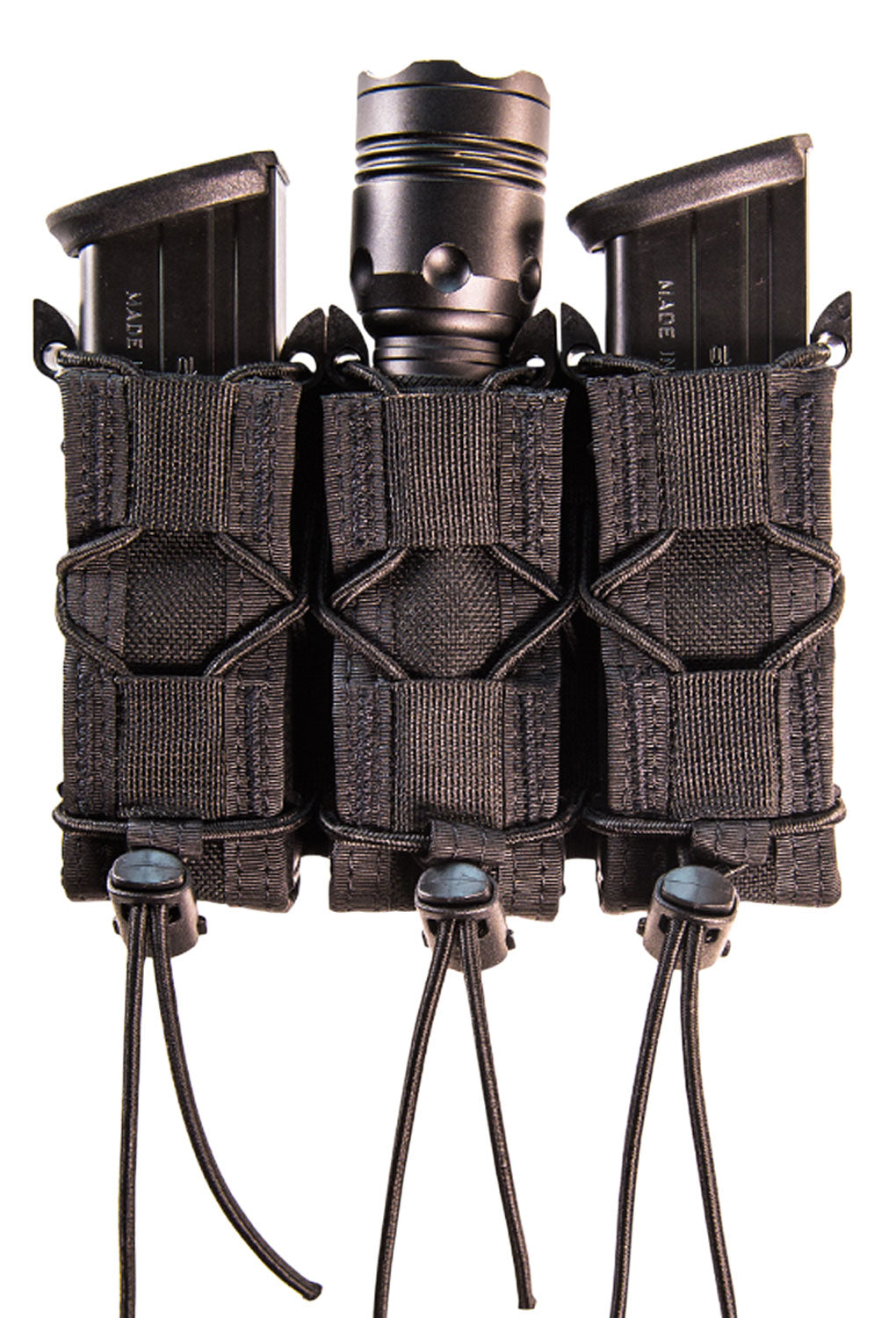 HSGI TACO Triple Pistol Magazine Pouch Black Nylon Belt ABM Attachment