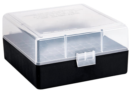 Berry's 03856 Flip-Top Ammo Box 223Rem/5.56NATO Clear/Black 100 Round