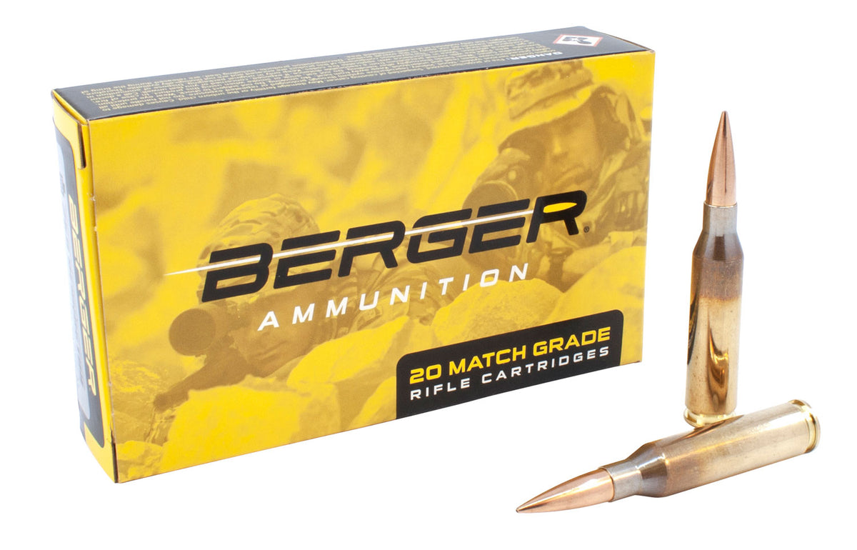 Berger Bullets Tactical  130 Grain .260 Remington 2847 fps 679459300209