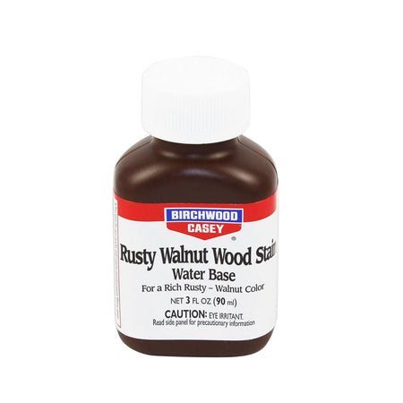 Birchwood Casey 3 oz. Rusty Walnut Water-Based Wood Stain for Gun Stocks