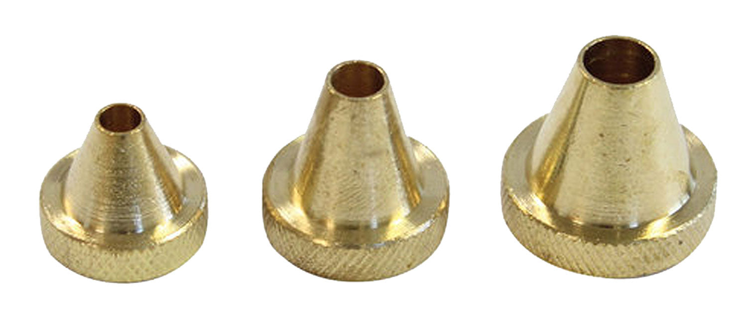 Birchwood Casey 41505 Muzzle Guard Set Brass 3 Pc Fits .17-.30 Caliber