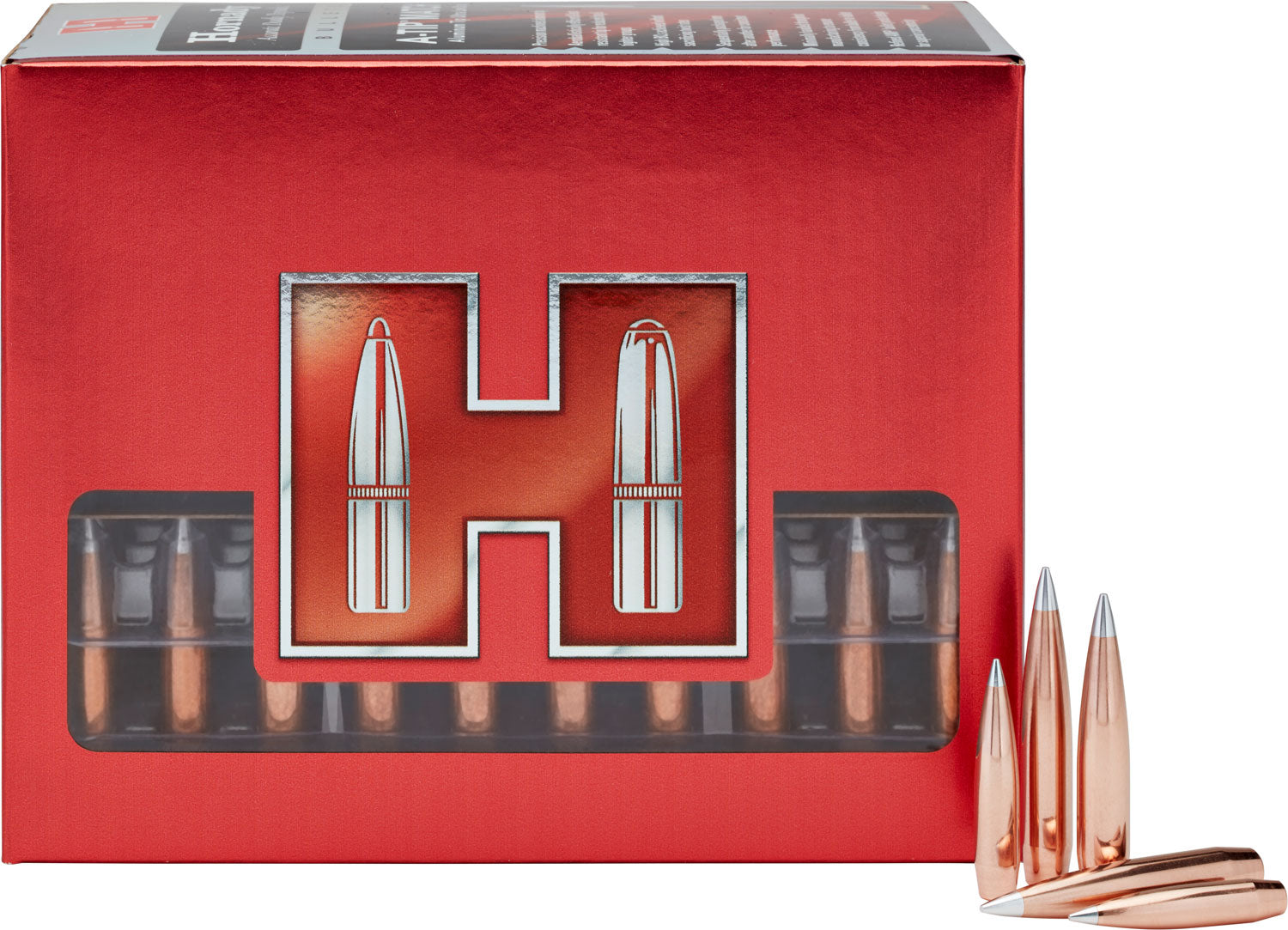 Hornady A-Tip Match 22 Cal .224 Diameter 90 Grain Match Bullets 100 Per Box